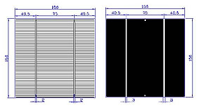 156mm□多結晶?????? (2bus bar)